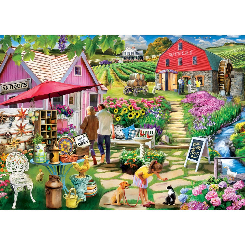 Country Escapes - Stone Mill Vineyards 500 Piece Jigsaw Puzzle (ONLINE ORDER ONLY)