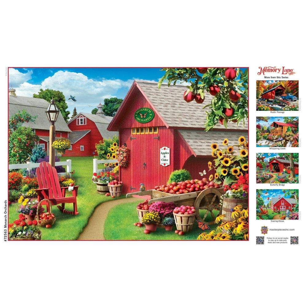 Memory Lane - Monarch Orchards 1000 Piece Jigsaw Puzzle (ONLINE ORDER ONLY)