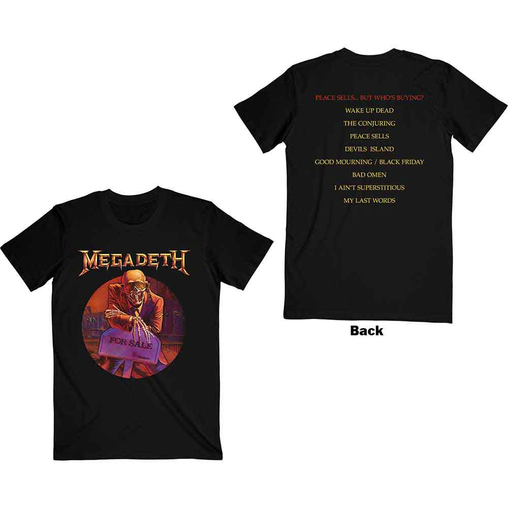 Peace Sells‚Ä¶ Track list [T-Shirt] (ONLINE ORDER ONLY)