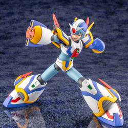 KOTOBUKIYA Plastic Model Kits: Mega Man X - Mega Man X (X4 Force Armor X) 1/12 Scale Model Kit (ONLINE ORDER ONLY)