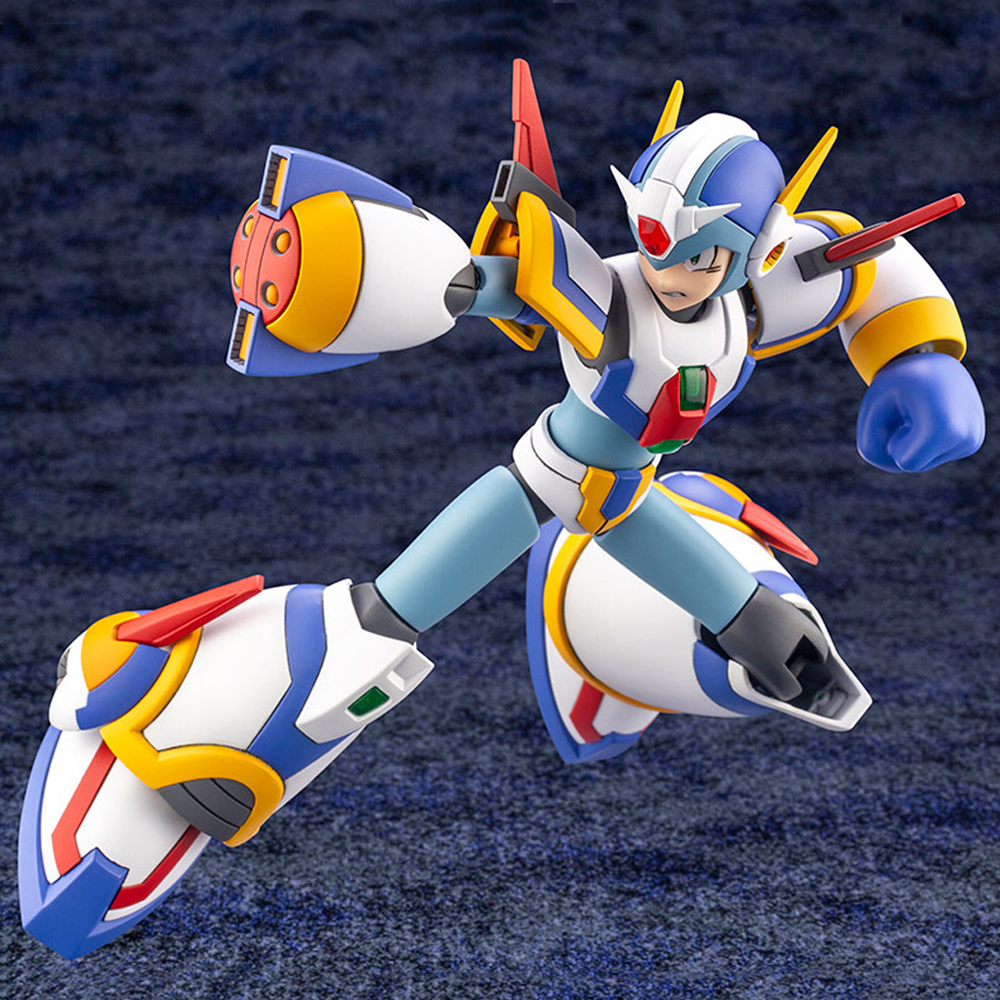KOTOBUKIYA Plastic Model Kits: Mega Man X - Mega Man X (X4 Force Armor X) 1/12 Scale Model Kit (ONLINE ORDER ONLY)