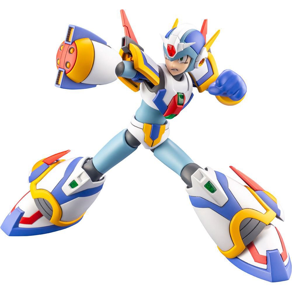 KOTOBUKIYA Plastic Model Kits: Mega Man X - Mega Man X (X4 Force Armor X) 1/12 Scale Model Kit (ONLINE ORDER ONLY)