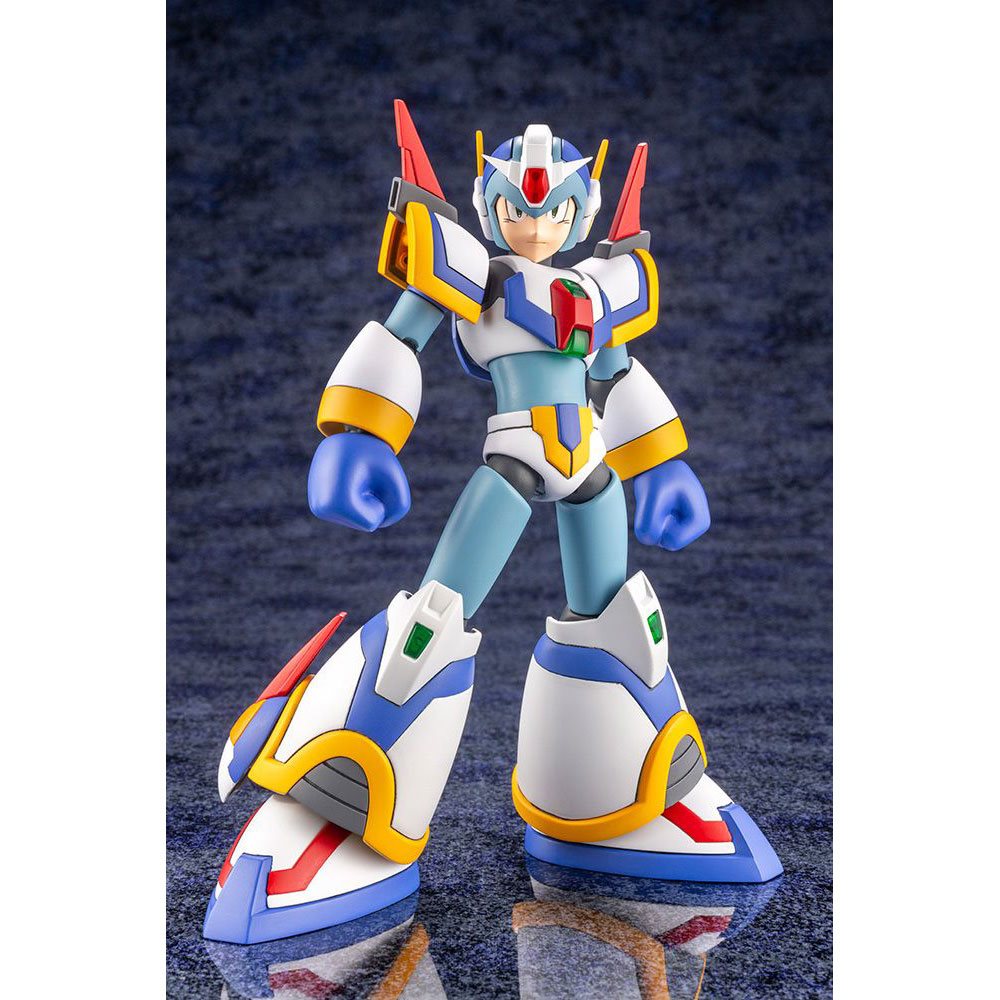 KOTOBUKIYA Plastic Model Kits: Mega Man X - Mega Man X (X4 Force Armor X) 1/12 Scale Model Kit (ONLINE ORDER ONLY)