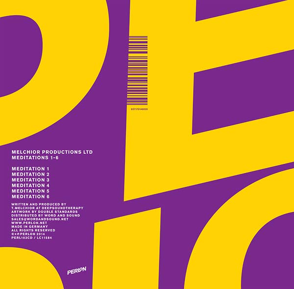 MELCHIOR PRODUCTIONS LTD - Meditations 1-6 [CD] (ONLINE ORDER ONLY)