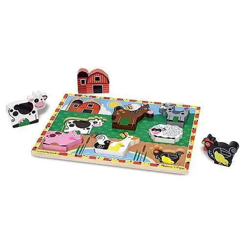 Melissa & Doug - Farm Chunky Puzzle (Online Order Only)