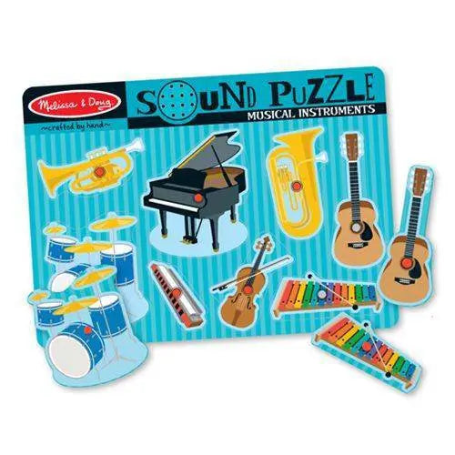 Melissa & Doug - Musical Instruments Sound Puzzle (Online Order Only)
