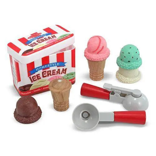 Melissa & Doug - Scoop and Stack Ice Cream Cone Playset (Online Order Only)