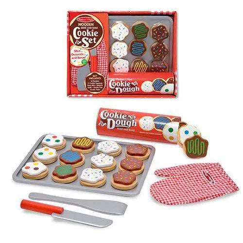 Melissa & Doug - Slice and Bake Cookie Set Wooden Food Playset (Online Order Only)