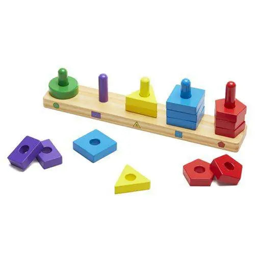 Melissa & Doug - Stack & Sort Board (Online Order Only)