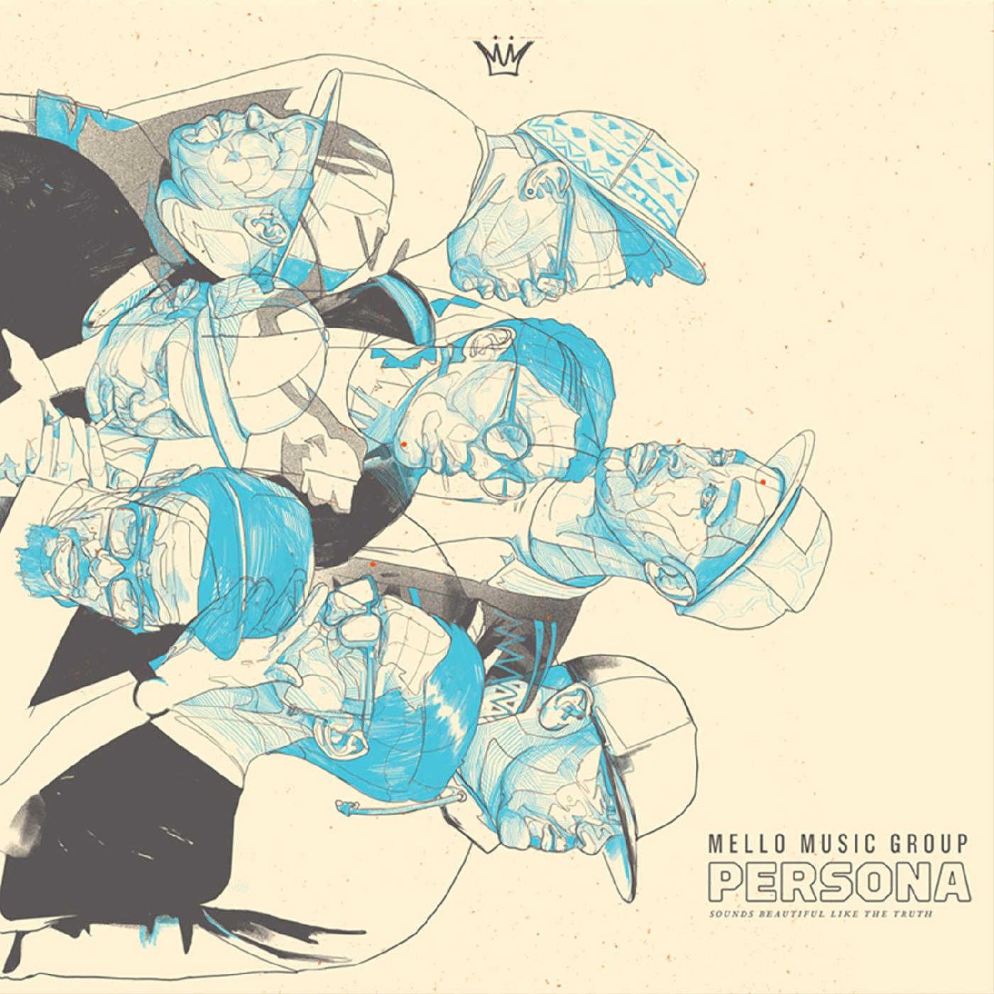 Mello Music Group - Persona (CLEAR & COLOR RORSCHACH VINYL) [Vinyl] (ONLINE ORDER ONLY)