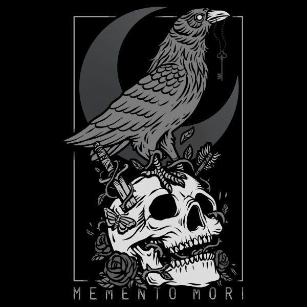 Memento Mori' Shirt (ONLINE ORDER ONLY)