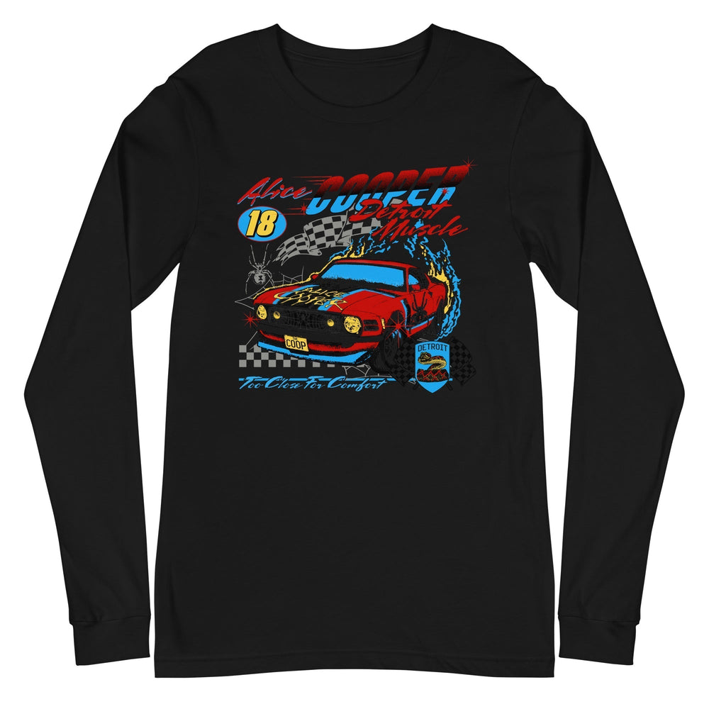 Alice Cooper - Racecar Long Sleeve T-Shirt [Apparel] (ONLINE ORDER ONLY)