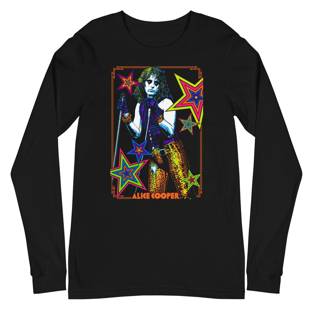 Alice Cooper - Stars Long Sleeve T-Shirt [Apparel] (ONLINE ORDER ONLY)