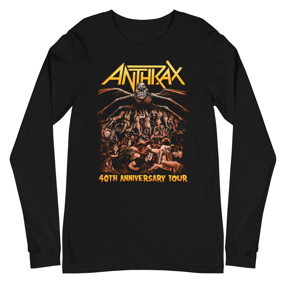 Anthrax - 40th Anniversary Tour Long Sleeve T-Shirt [Apparel] (ONLINE ORDER ONLY)
