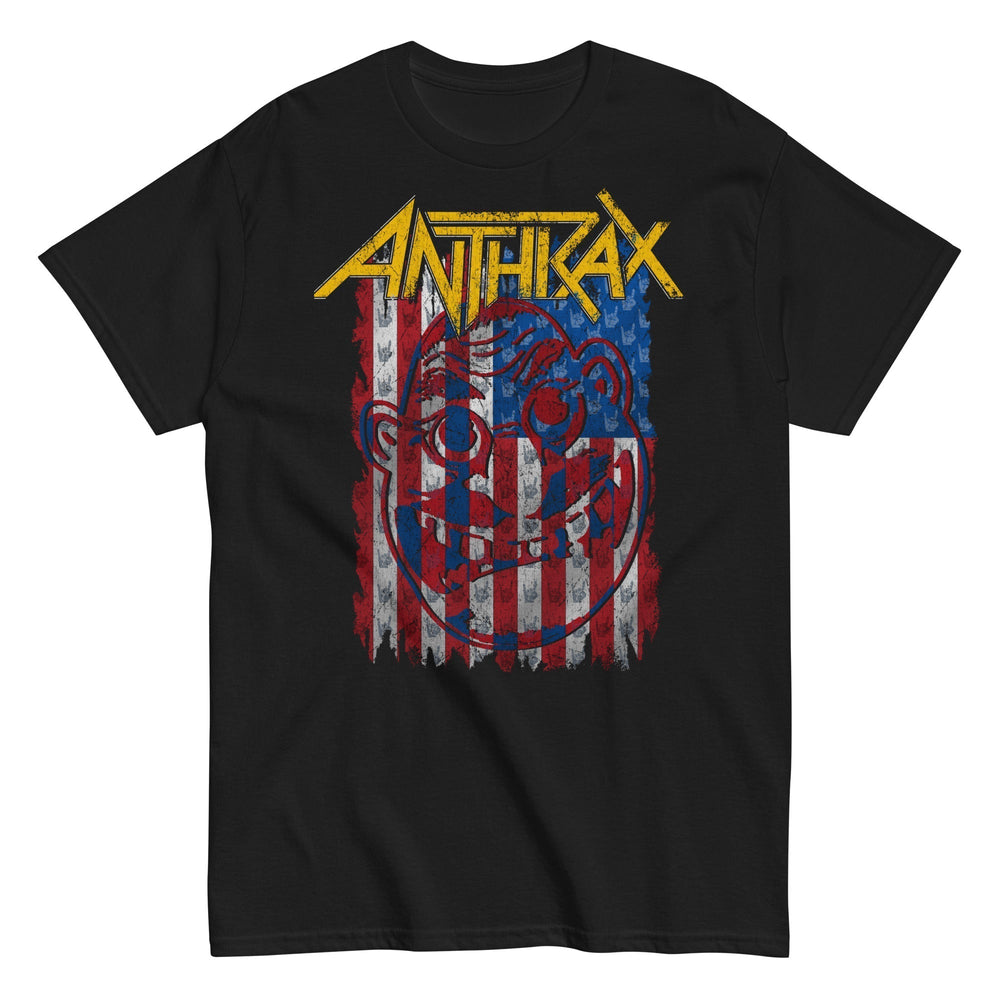 Anthrax - American Flag T-Shirt [] (ONLINE ORDER ONLY)