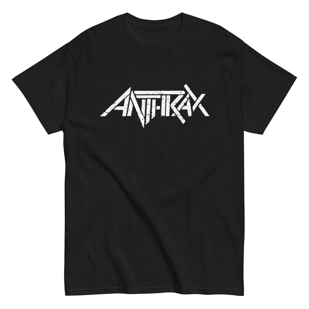 Anthrax - Classic White Logo T-Shirt [] (ONLINE ORDER ONLY)