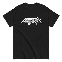 Anthrax - Classic White Logo T-Shirt [] (ONLINE ORDER ONLY)