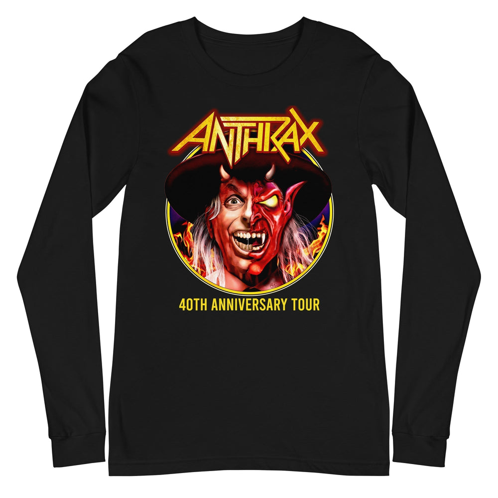Anthrax - Half Devil Long Sleeve T-Shirt [Apparel] (ONLINE ORDER ONLY)