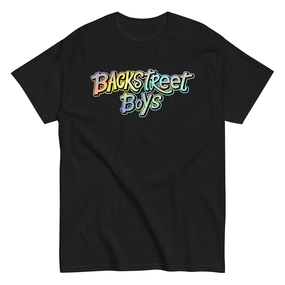 Backstreet Boys - Gradient Logo T-Shirt [] (ONLINE ORDER ONLY)