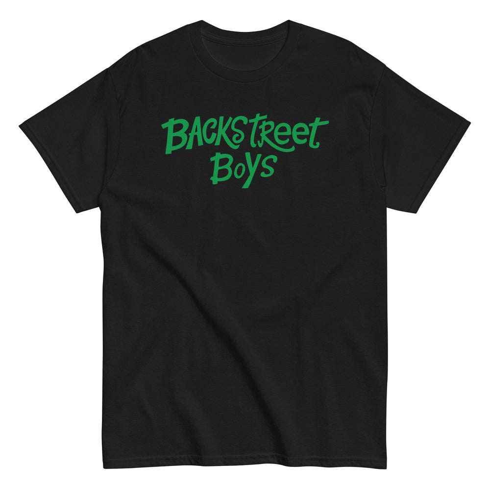 Backstreet Boys - Green Logo T-Shirt [] (ONLINE ORDER ONLY)