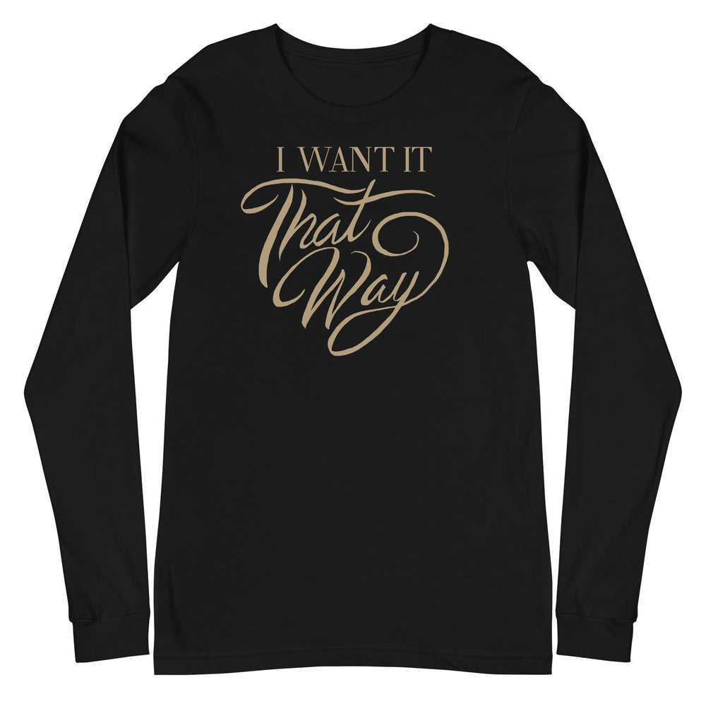Backstreet Boys - I Want it That Way Long Sleeve T-Shirt [Apparel] (ONLINE ORDER ONLY)