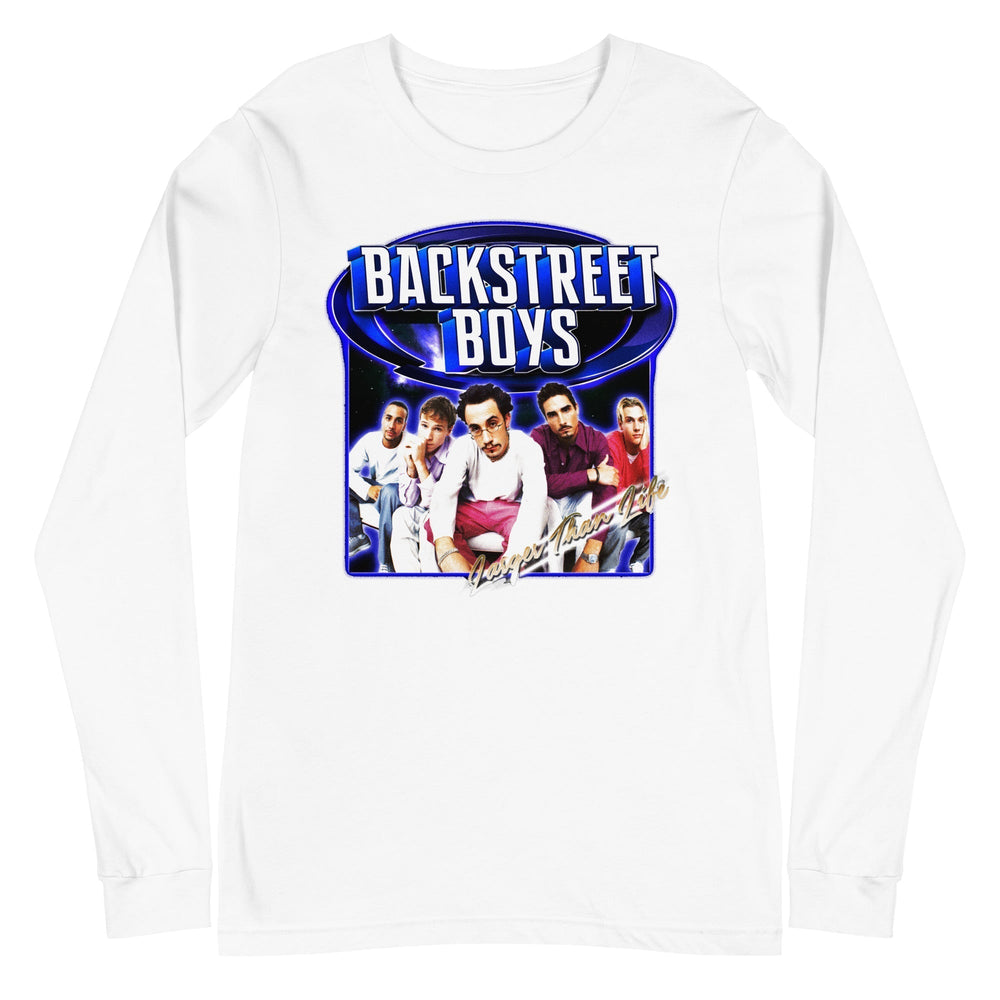 Backstreet Boys - Larger Than Life Long Sleeve T-Shirt [Apparel] (ONLINE ORDER ONLY)