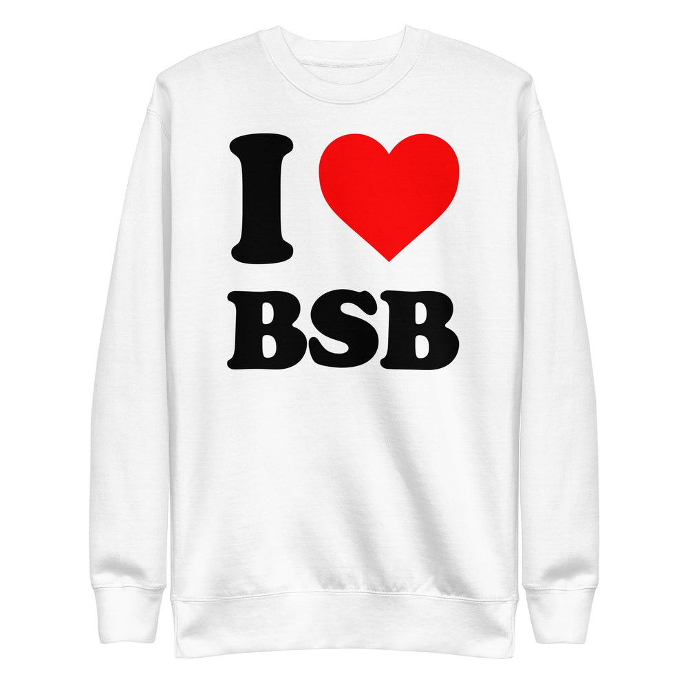 Backstreet Boys - Love BSB White Sweatshirt [Apparel] (ONLINE ORDER ONLY)