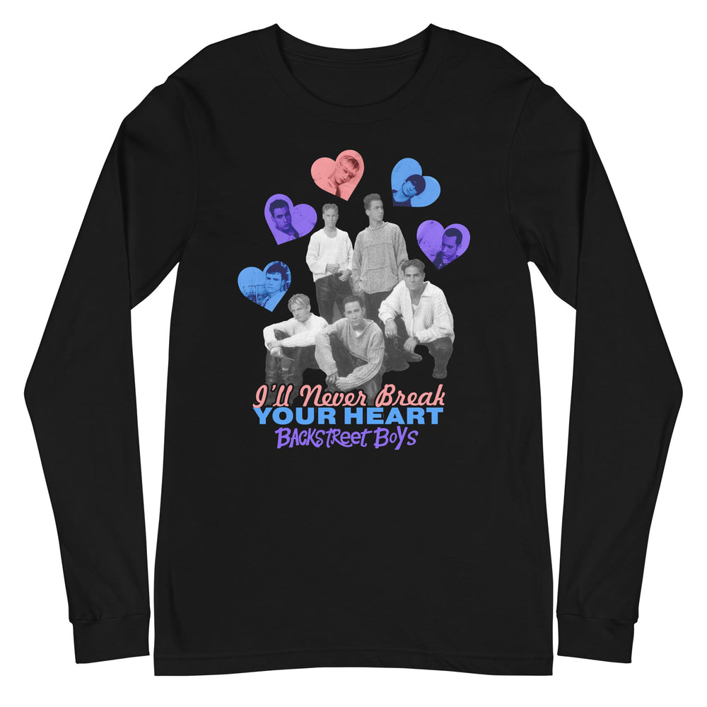 Backstreet Boys - Never Break Your Heart Long Sleeve T-Shirt [Apparel] (ONLINE ORDER ONLY)