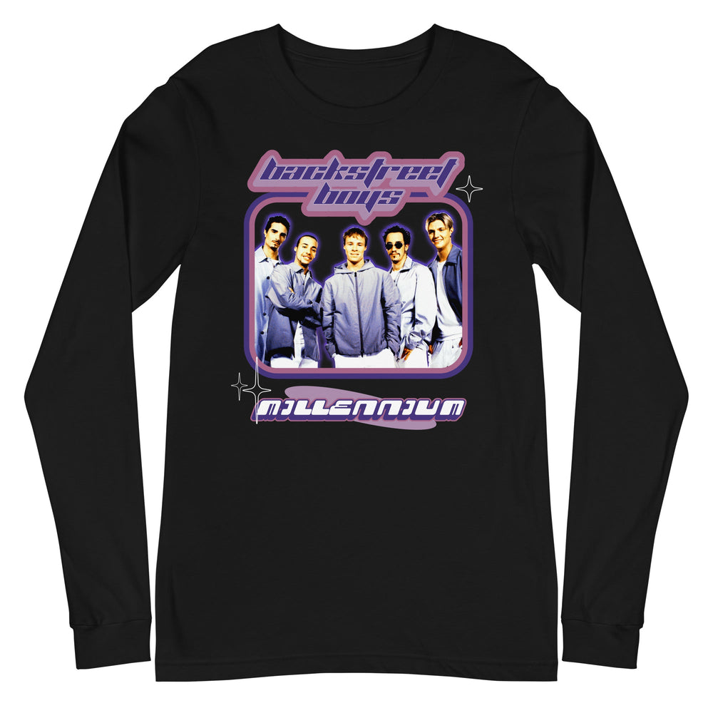 Backstreet Boys - Purple Y2K Long Sleeve T-Shirt [Apparel] (ONLINE ORDER ONLY)