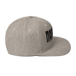 Danzig Classic Logo Grey Embroidered Snap Back Hat [Apparel] (ONLINE ORDER ONLY)