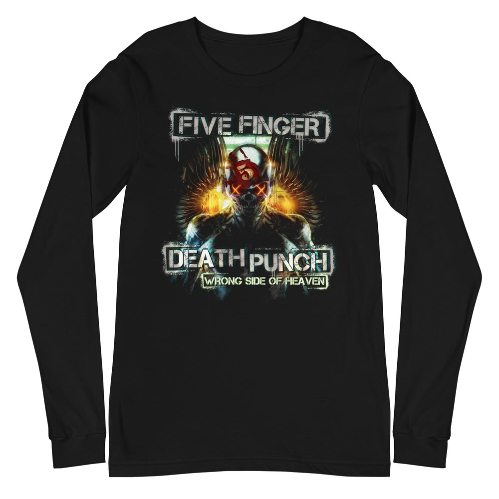 Five Finger Death Punch - Bot Heaven Long Sleeve T-Shirt [Apparel] (ONLINE ORDER ONLY)