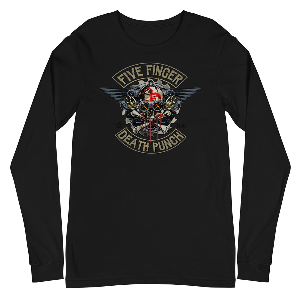 Five Finger Death Punch - Crossbones Long Sleeve T-Shirt [Apparel] (ONLINE ORDER ONLY)