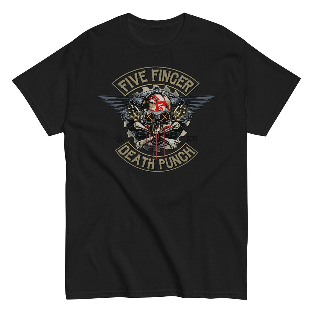 Five Finger Death Punch - Crossbones T-Shirt [] (ONLINE ORDER ONLY)