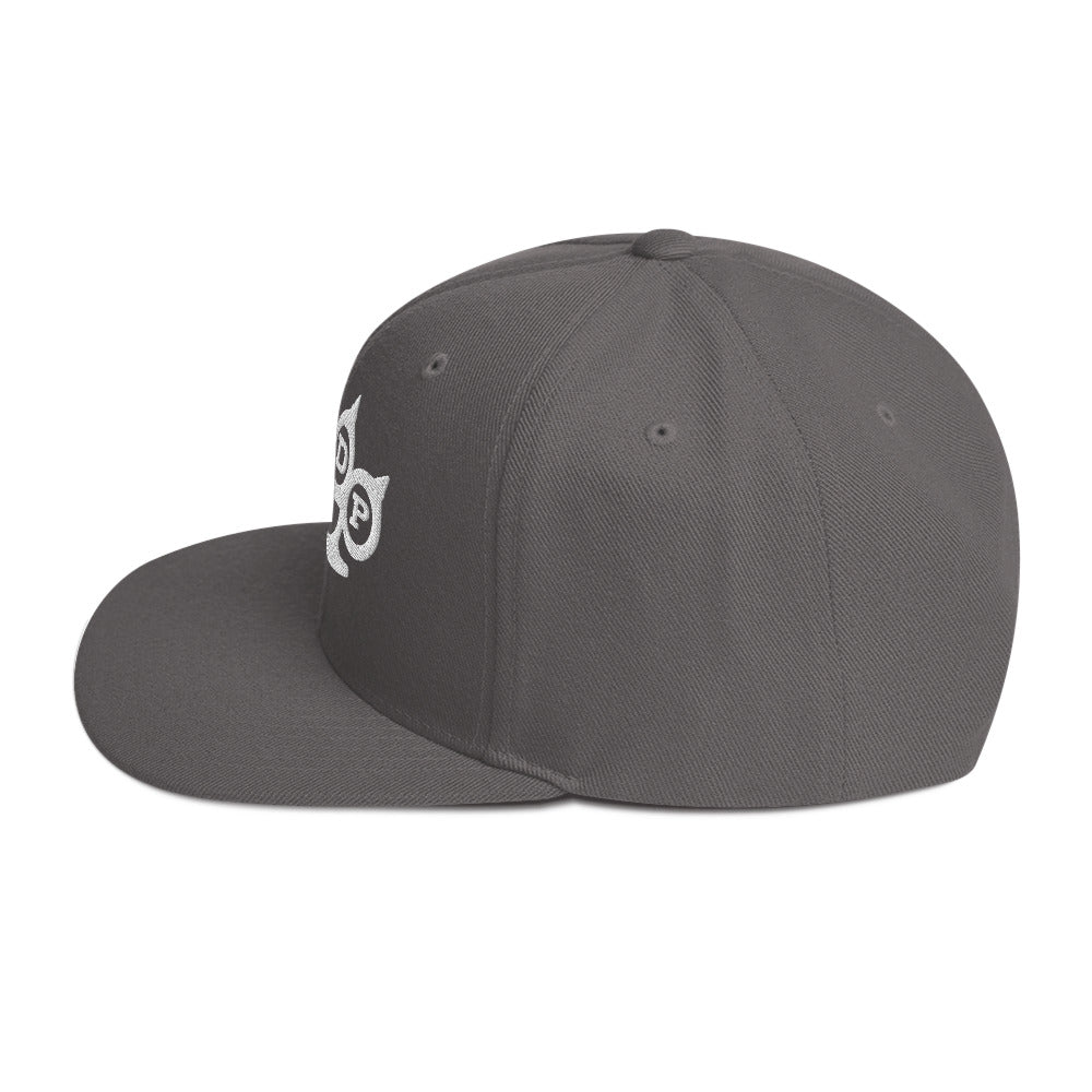 Five Finger Death Punch Grey Knuckles Embroidered Snapback Hat [Apparel] (ONLINE ORDER ONLY)