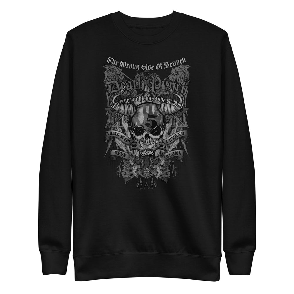 Five Finger Death Punch - Righteous Side of Evil Sweatshirt [Apparel] (ONLINE ORDER ONLY)