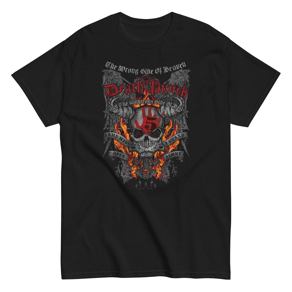 Five Finger Death Punch - Wrong or Righteous T-Shirt [] (ONLINE ORDER ONLY)