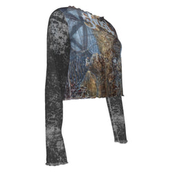 Ghost Chapel Women's Mesh Top [Apparel] (ONLINE ORDER ONLY)