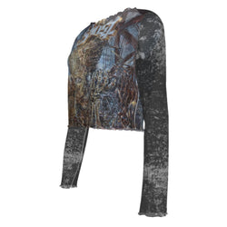 Ghost Chapel Women's Mesh Top [Apparel] (ONLINE ORDER ONLY)