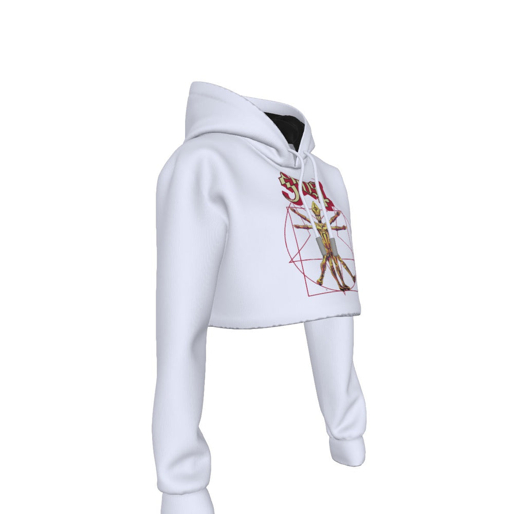 Ghost In the Machine Women's Cropped Hoodie [] (ONLINE ORDER ONLY)