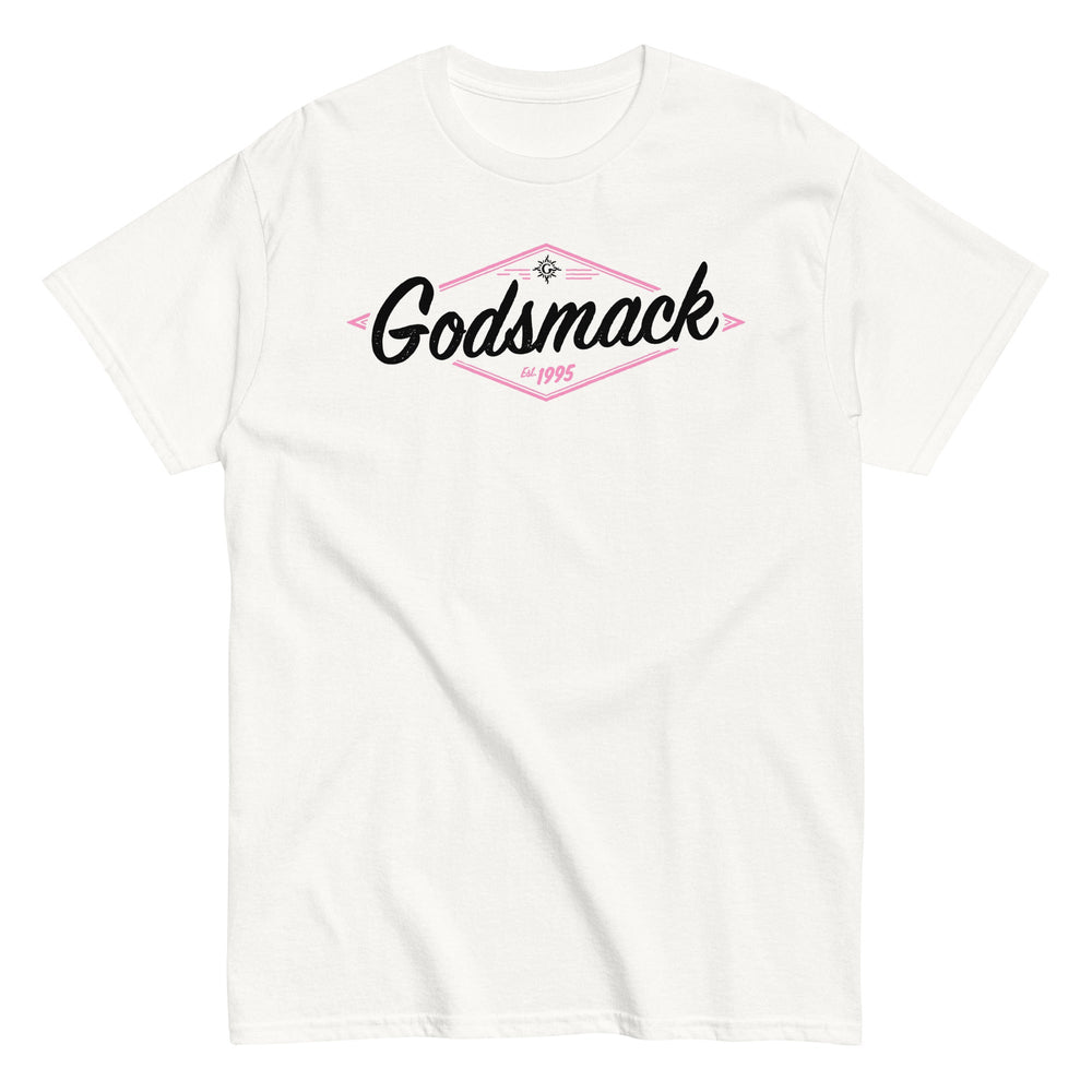 Godsmack - Black and Pink Logo T-Shirt [] (ONLINE ORDER ONLY)