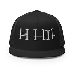 HIM Classic Logo Embroidered Trucker Hat [Apparel] (ONLINE ORDER ONLY)