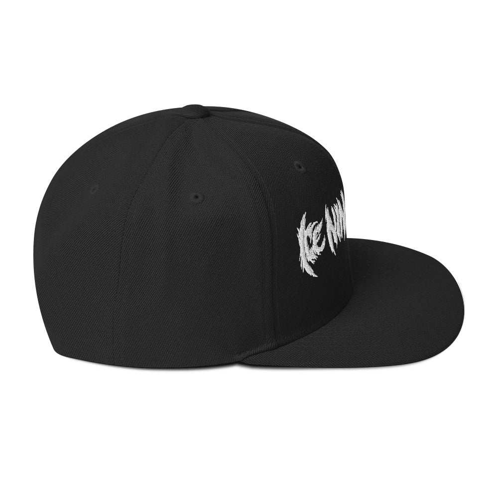 Ice Nine Kills Drip Logo Embroidered Snapback Hat [Apparel] (ONLINE ORDER ONLY)