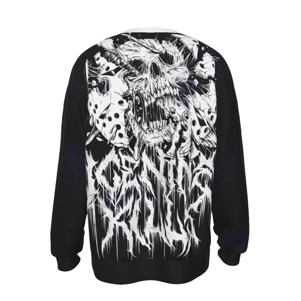 Ice Nine Kills Jason Skull All Over Print Sweatshirt [] (ONLINE ORDER ONLY)