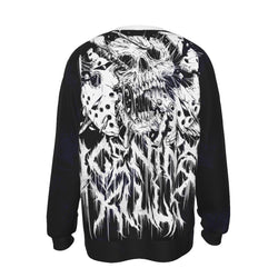 Ice Nine Kills Jason Skull All Over Print Sweatshirt [] (ONLINE ORDER ONLY)