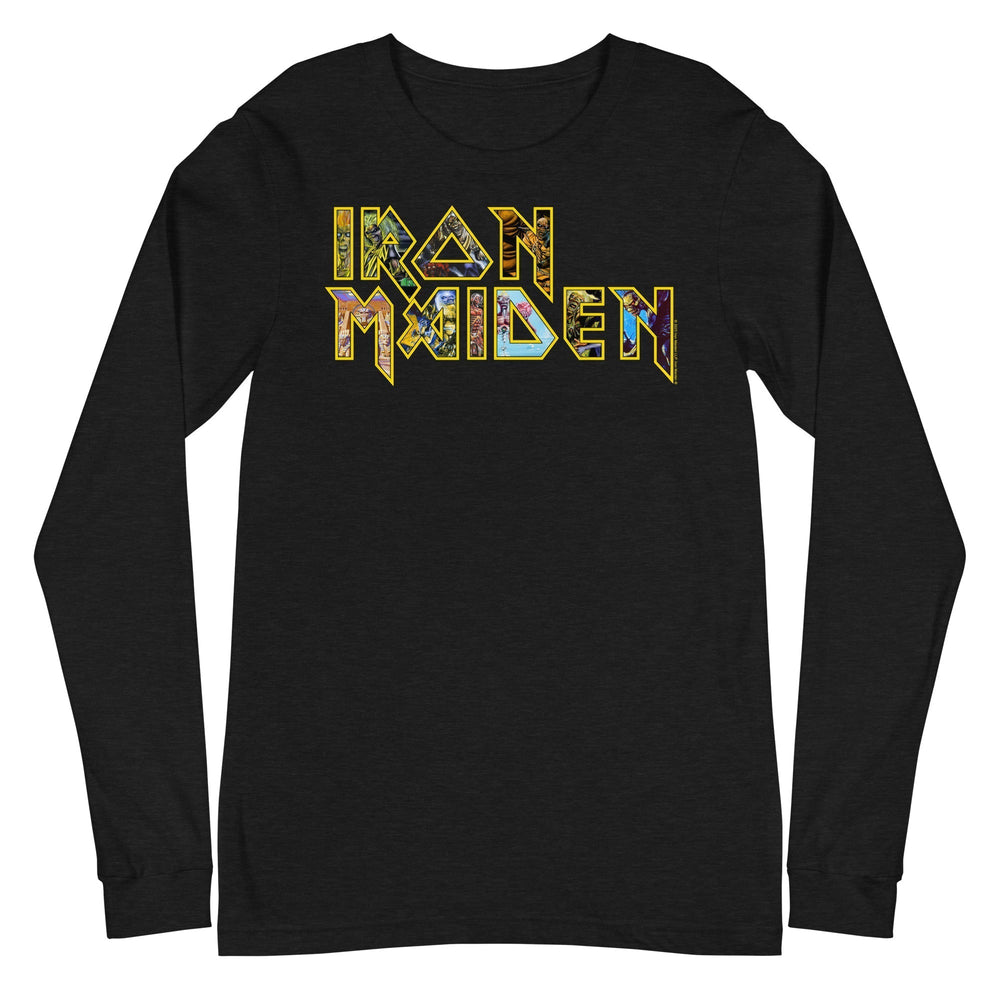 Iron Maiden - Logo Eddie Long Sleeve T-Shirt [Apparel] (ONLINE ORDER ONLY)