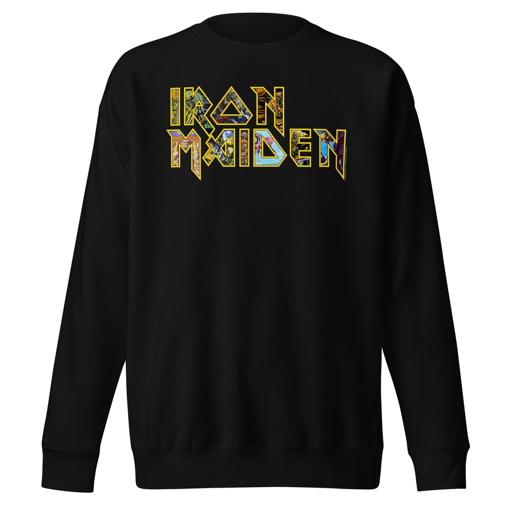 Iron Maiden - Logo Eddie Sweatshirt [Apparel] (ONLINE ORDER ONLY)
