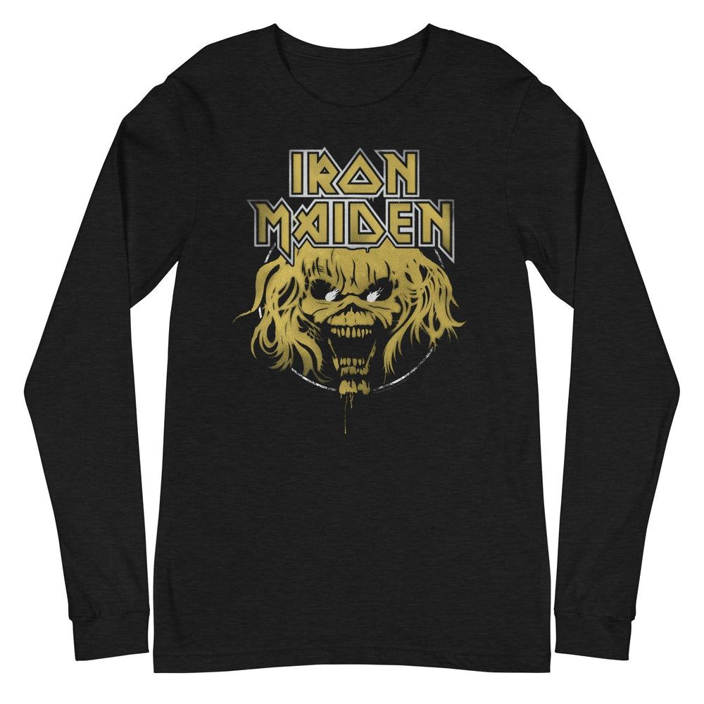 Iron Maiden - Stacked Logo Long Sleeve T-Shirt [Apparel] (ONLINE ORDER ONLY)
