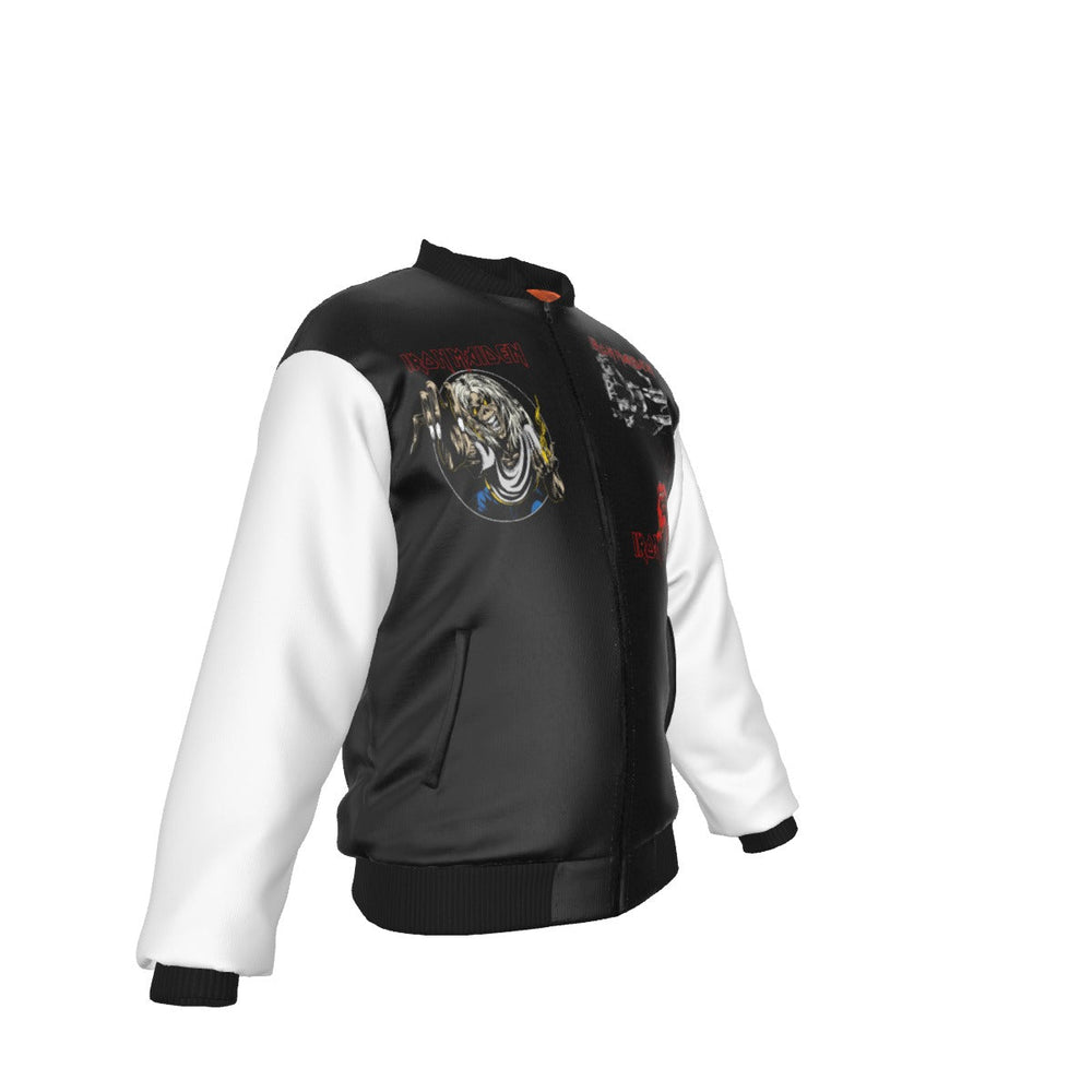 Iron Maiden Tres Logos Bomber Jacket [] (ONLINE ORDER ONLY)