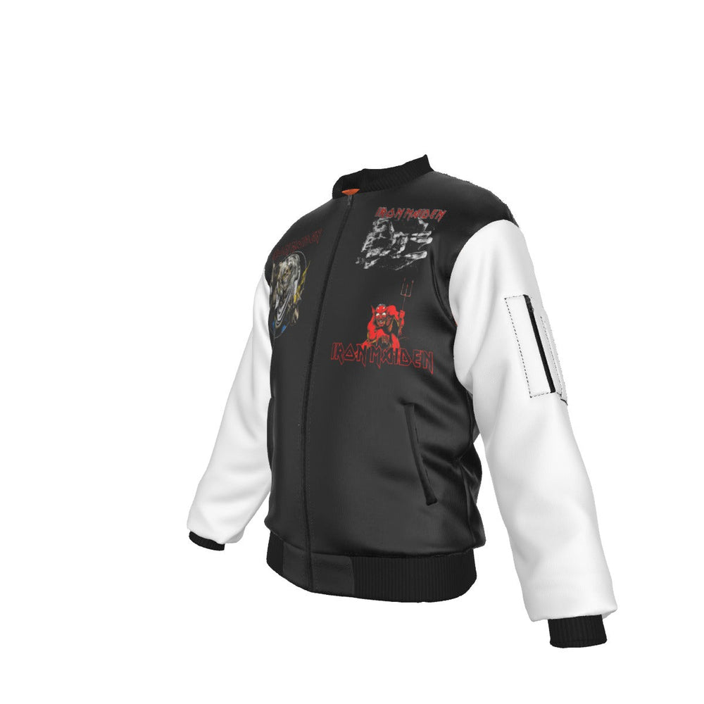 Iron Maiden Tres Logos Bomber Jacket [] (ONLINE ORDER ONLY)