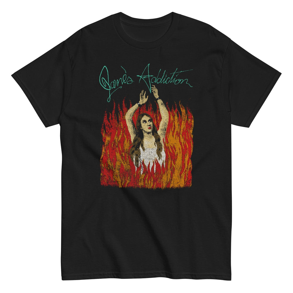 Jane's Addiction - Flames T-Shirt [] (ONLINE ORDER ONLY)